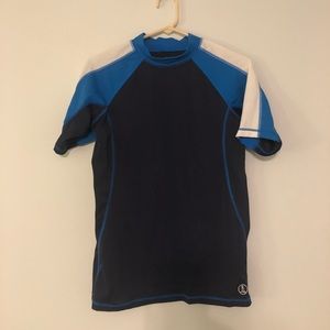 Lands end boys swim shirt